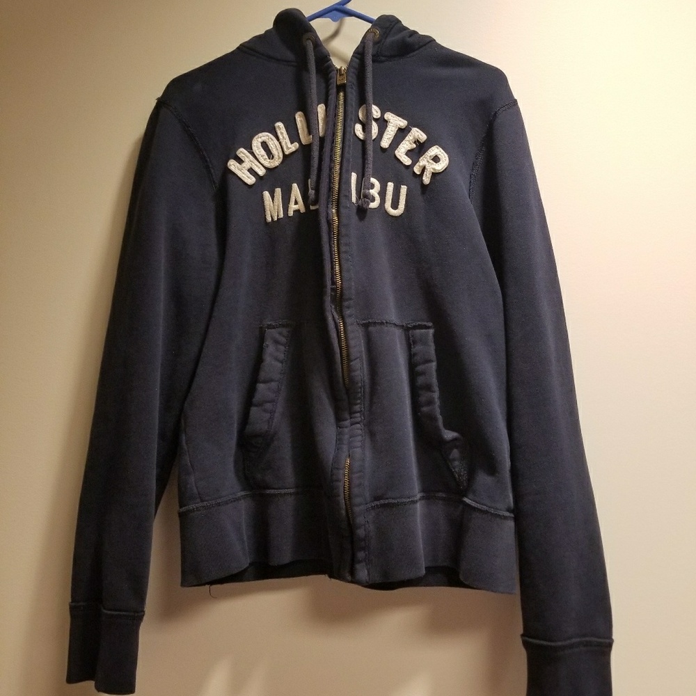 Hollister zip hoodie